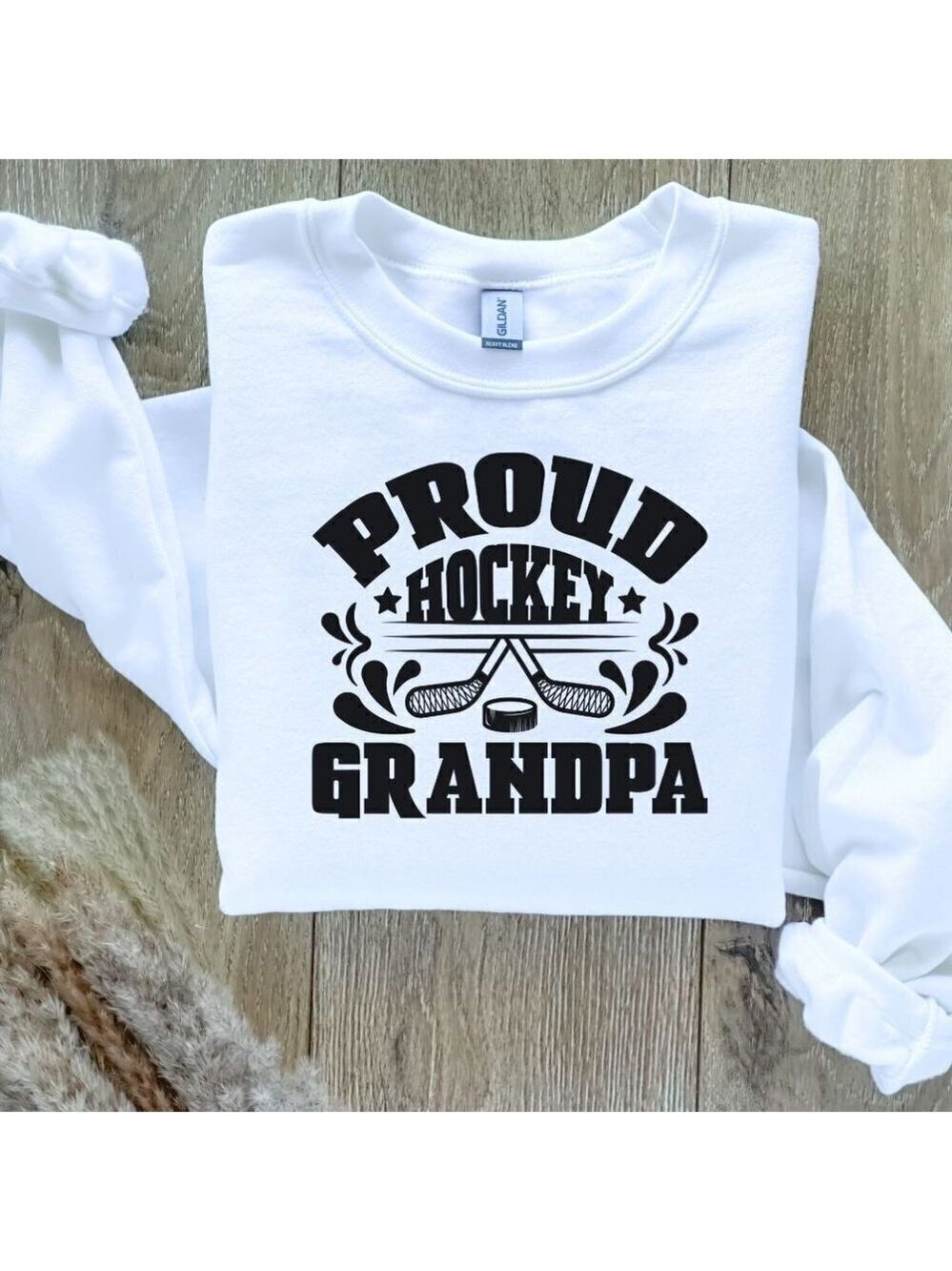 Proud Hockey Grandpa Sweatshirt Sweater
